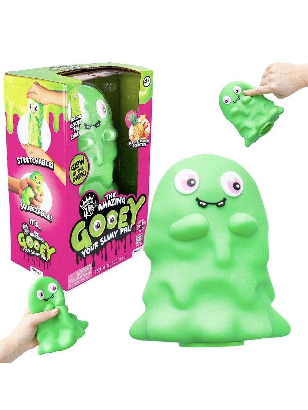 Halloween Monster Fill Your Own Squish Compound Kings Reusable Sensory Toy Slimy